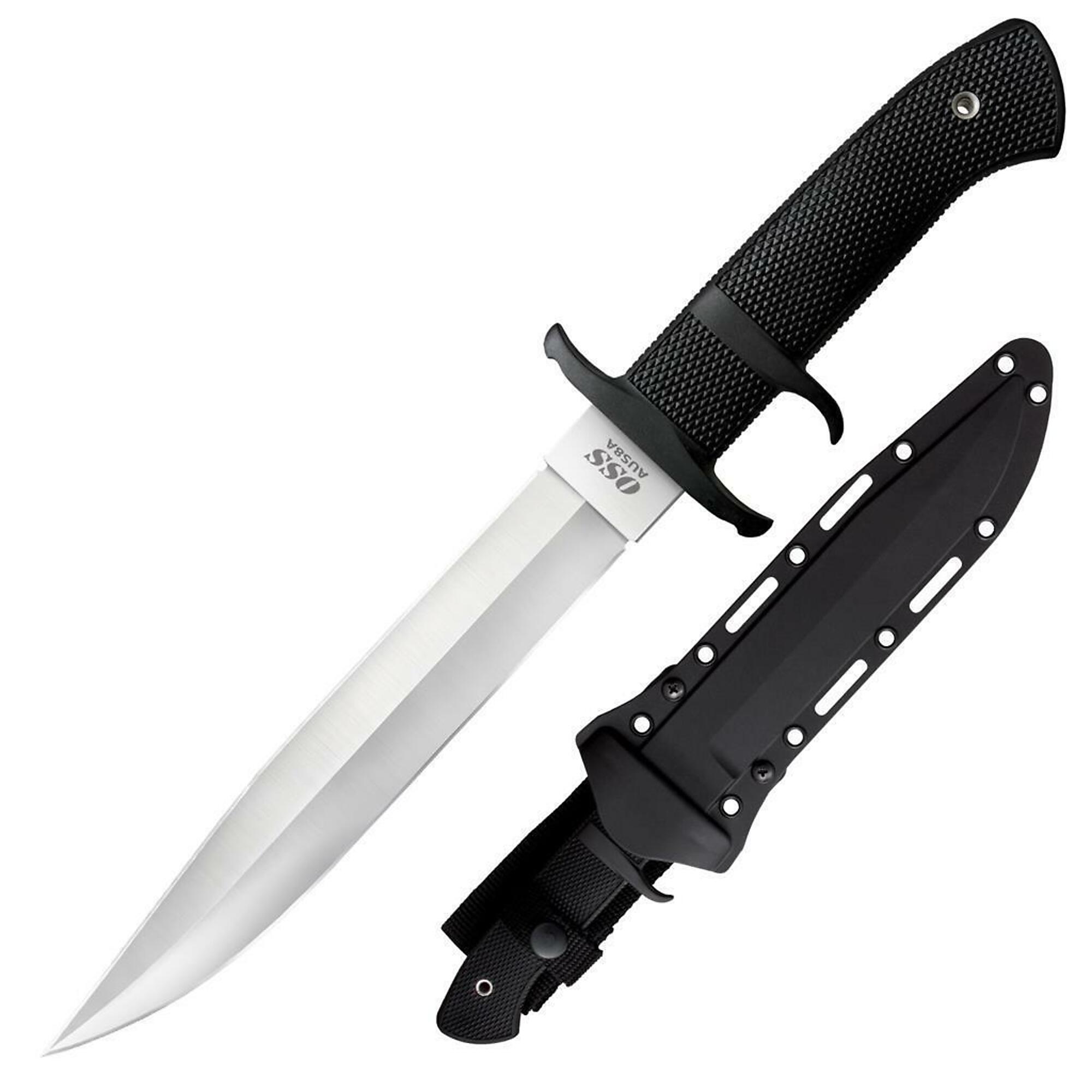 Cold Steel, OSS Fixed Blade Knife, Color Gray, Model# CS-39LSSC